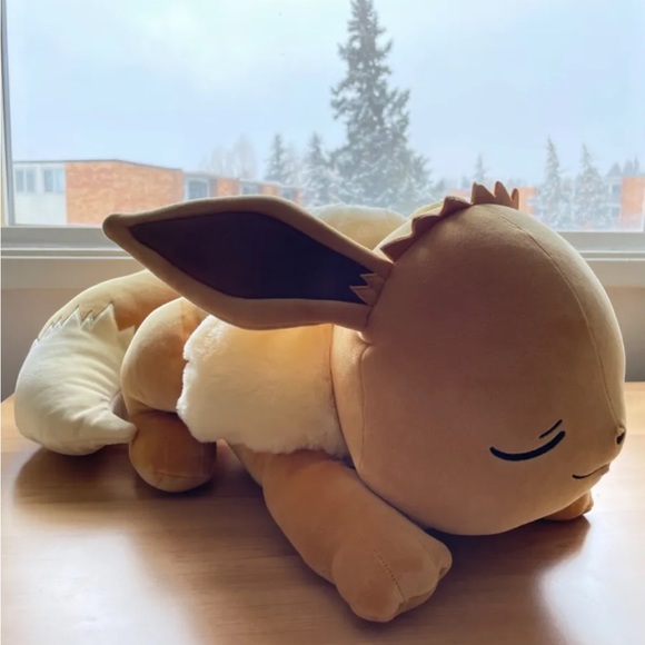 Pokemon Other - 20” Sleeping Eevee plush